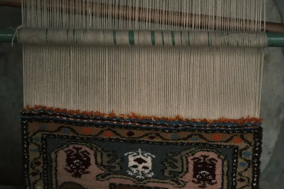 Close up of a Rug